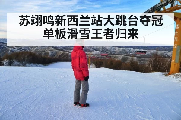 苏翊鸣新西兰站大跳台夺冠单板滑雪王者归来
